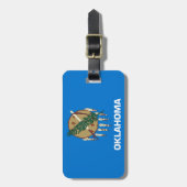 Oklahoma Gepäckanhänger (Vorderseite vertikal)