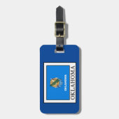 Oklahoma Gepäckanhänger (Vorderseite vertikal)