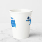 Oklahoma Gesamt-Eclipse-Papierstapel Pappbecher (Links)