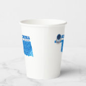 Oklahoma Gesamt-Eclipse-Papierstapel Pappbecher (Rechts)