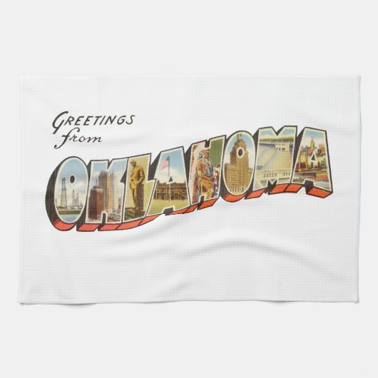 Oklahoma Geschirrtuch (Horizontal)