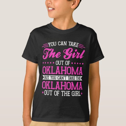 Oklahoma Girl Can't Take Out The Oklahoma T-Shirt (Vorderseite)