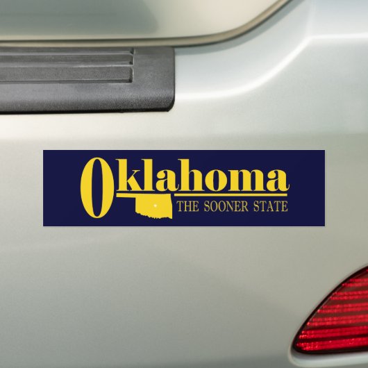 Oklahoma Gold Autoaufkleber (Auf Auto)