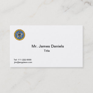 Oklahoma Great Siegel Business Card Visitenkarte