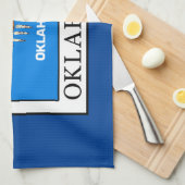 Oklahoma Handtuch (Viertel Falte)