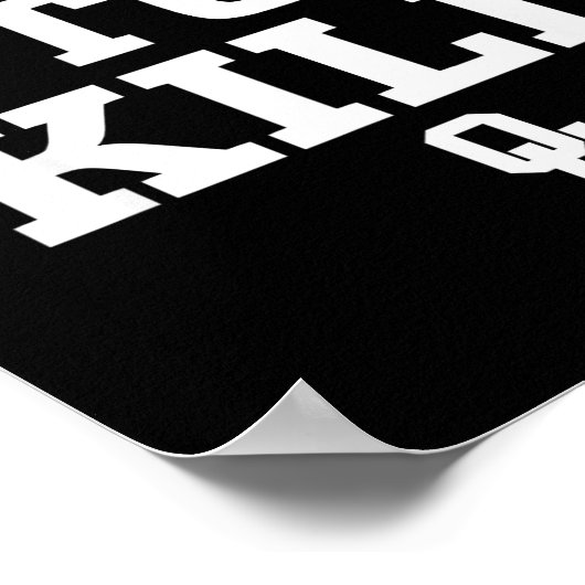 Oklahoma Hard To Kill  Poster (Ecke)