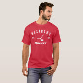 Oklahoma-Hockey-Retro Logo T-Shirt (Vorne ganz)