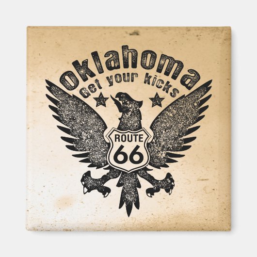 Oklahoma hol dir deine Kicks Magnet (Vorne)