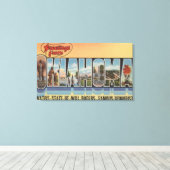 Oklahoma (Indischer Staat von Will Rodgers) Leinwanddruck (Insitu (Holzboden))