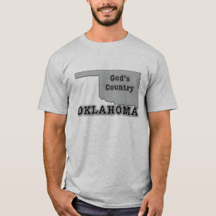Oklahoma ist das LAND DES GOTTES T-Shirt