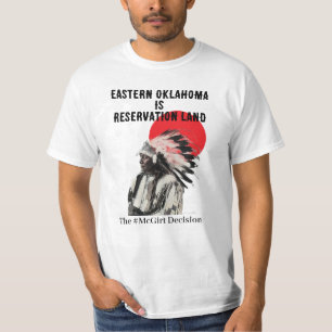 Oklahoma ist Reservationsland Männer T-Shirt