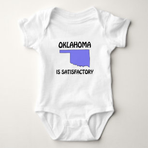 Oklahoma - Ist zufriedenstellend Baby Strampler