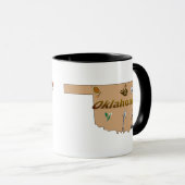 Oklahoma-Kaffee-Tasse Tasse (VorderseiteRechts)