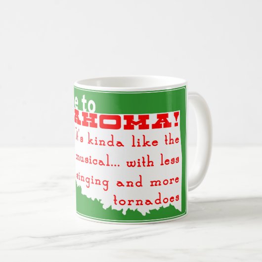 Oklahoma Kaffeetasse (VorderseiteRechts)