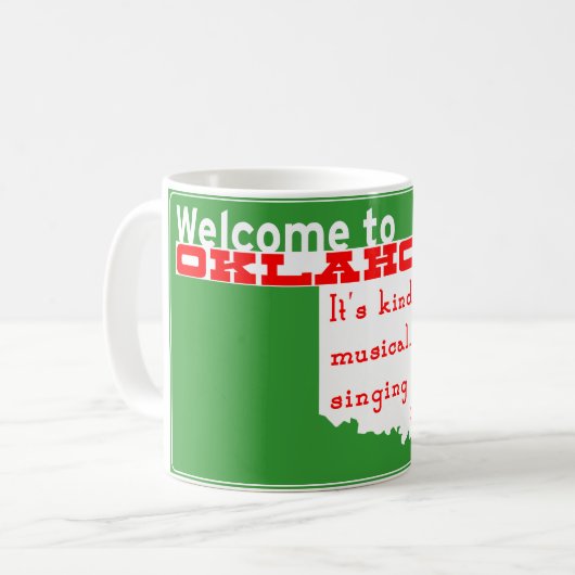 Oklahoma Kaffeetasse (Vorderseite Links)