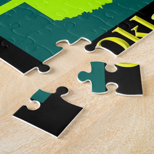 Oklahoma Karte Puzzle (Seite)