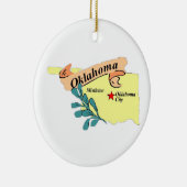 Oklahoma Keramik Ornament (Rechts)