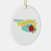 Oklahoma Keramik Ornament (Rechts)