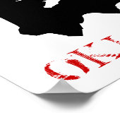 OKLAHOMA Kiamichi Monster Poster (Ecke)