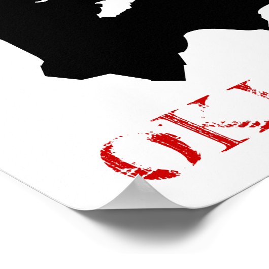 OKLAHOMA Kiamichi Monster Poster (Ecke)