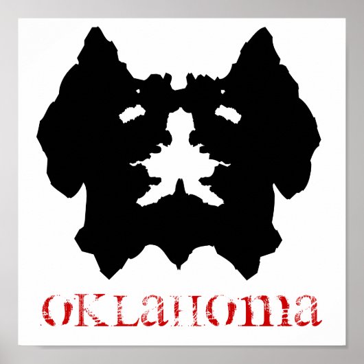 OKLAHOMA Kiamichi Monster Poster (Vorne)