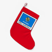 Oklahoma Kleiner Weihnachtsstrumpf (Vorderansicht (hängend))