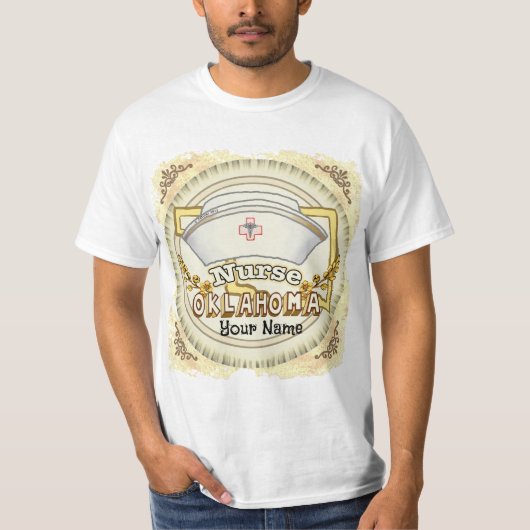 Oklahoma Krankenschwester T-Shirt (Vorderseite)