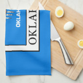 Oklahoma Küchentuch (Viertel Falte)