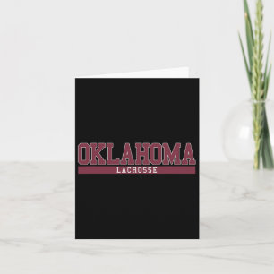Oklahoma Lacrosse Karte