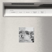 Oklahoma Land Rush Magnet (In Situ (Geschirrspüler))