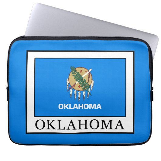 Oklahoma Laptopschutzhülle (Vorderseite)