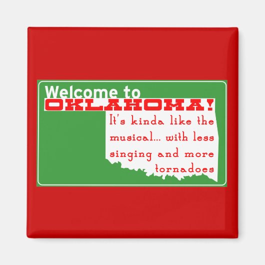 Oklahoma Magnet (Vorne)