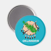 Oklahoma Magnet (Vorderseite/Rückseite)