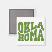 Oklahoma Magnet (Vorderseite/Rückseite)