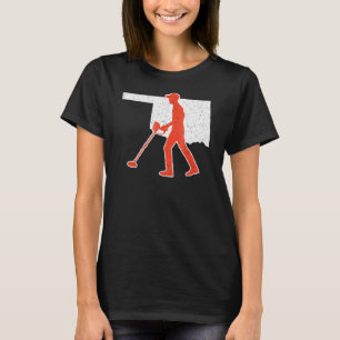 Oklahoma Metal Detector Coinshooter Detection T-Shirt