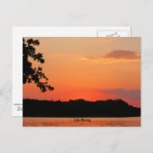 Oklahoma, Murray Sunset Lake Postkarte (Vorne/Hinten)