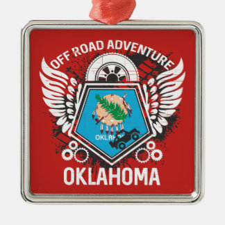 Oklahoma Off Road Adventure 4x4 Trails Mudding Ornament Aus Metall