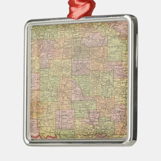 Oklahoma Ornament Aus Metall (Links)