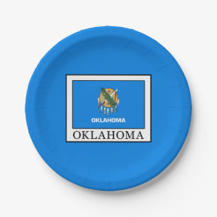 Oklahoma Pappteller