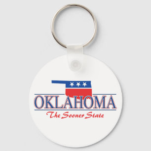 Oklahoma Patriotic Schlüsselanhänger