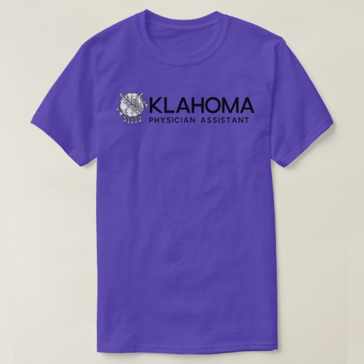 Oklahoma Physical Assistant Horizontal T-Shirt (Design vorne)