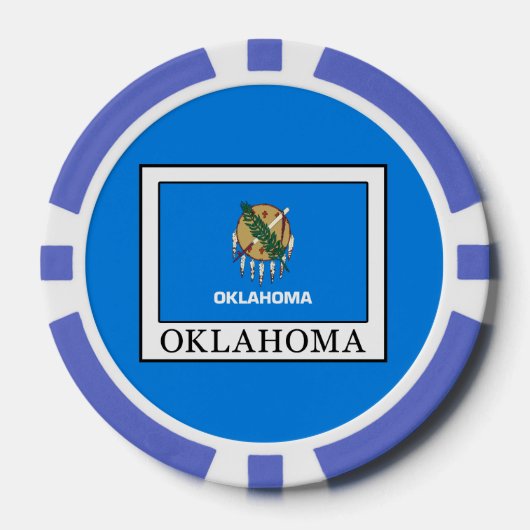 Oklahoma Pokerchips (Vorderseite)