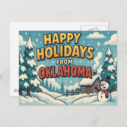OKLAHOMA Postcard Postkarte (Vorne/Hinten)