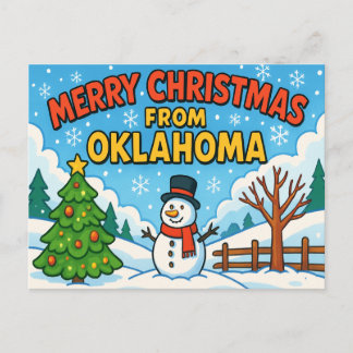 OKLAHOMA Postcard Postkarte