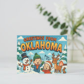 OKLAHOMA Postcard Postkarte (Stehend Vorderseite)