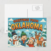 OKLAHOMA Postcard Postkarte (Vorne/Hinten)