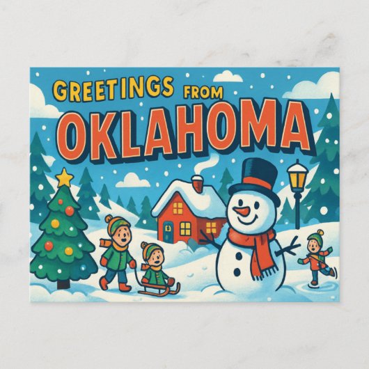 OKLAHOMA Postcard Postkarte (Vorderseite)