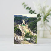 Oklahoma Postcard Turner Falls Postkarte (Stehend Vorderseite)