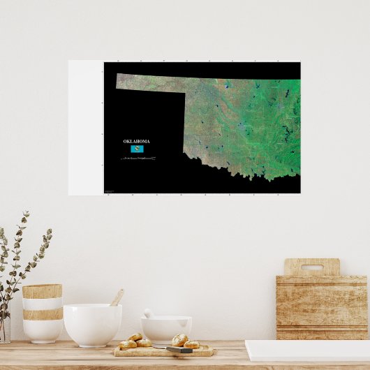 Oklahoma Poster (Küche)