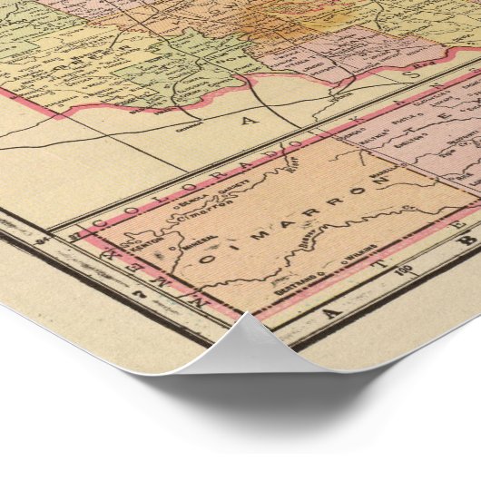 Oklahoma Poster (Ecke)